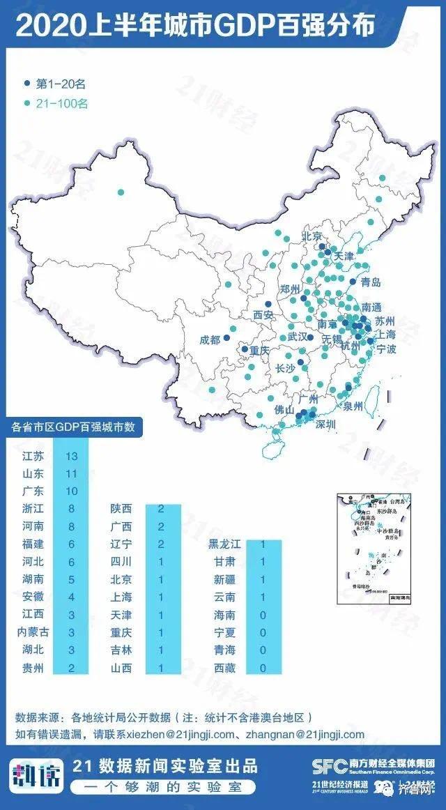 上半年gdp_2020年上半年广东省各市GDP总量排名